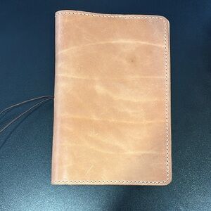 Jenika’s Journals A5 Slim Leather cover for Moleskine Large Expanded Notebook
